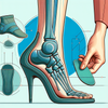 Understanding and managing flat feet and bunions for comfortable heel wearing