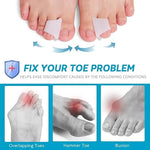 Orthopedic silicone gel hammertoe corrector toe straightener - image 8