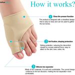 Orthopedic Bunion Pain Relief & Correction Sleeve (1 Pair) - HalluxCare - Made in Oregon