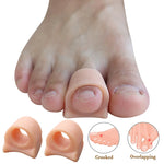 Orthopedic silicone gel hammertoe corrector toe straightener - side view