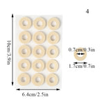 Callus Cushions - 15PCS Orthopedic  - Waterproof Self-Adhesive Foot Pads for Corn Removal & Bunion Protection