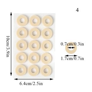 Callus Cushions - 15PCS Orthopedic  - Waterproof Self-Adhesive Foot Pads for Corn Removal & Bunion Protection