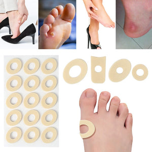 Callus Cushions - 15PCS Orthopedic  - Waterproof Self-Adhesive Foot Pads for Corn Removal & Bunion Protection
