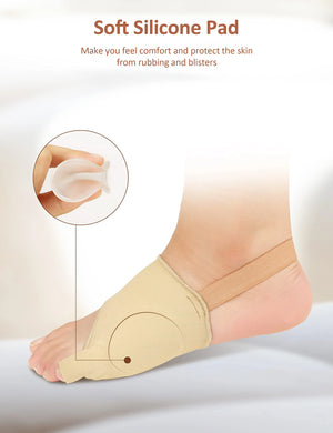 Orthopedic Tailor's Bunion Bunionette Pain Relief & Correction Sleeves (1 Pair) - HalluxCare™