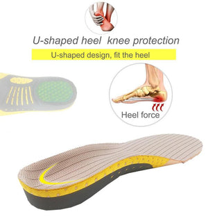 Orthopedic Insoles for Flat Feet and Plantar Fasciitis Relief 2Pcs