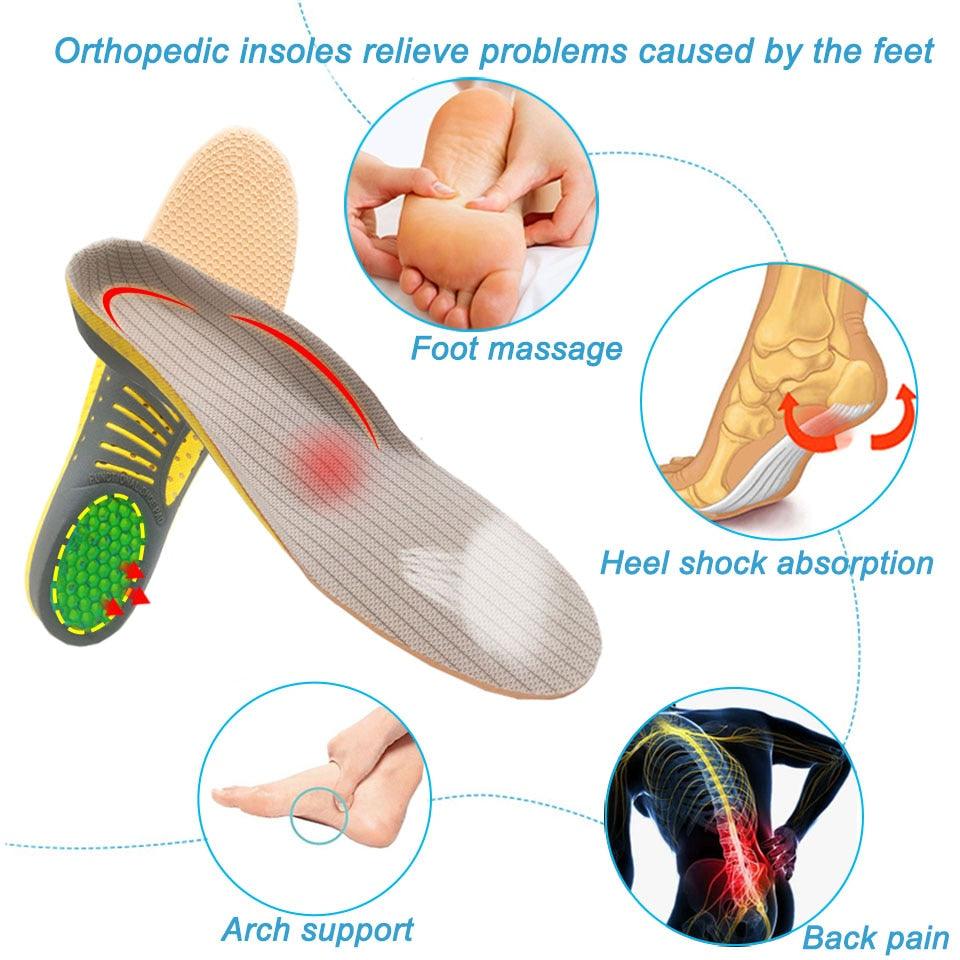 Foot massage heel shock absorption back pain